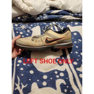 Nike Mens Hyperfuse Lunar Ascend 483841-100 Golf Cleats Shoes Size 12 Left Shoe